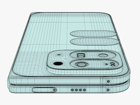 Google Pixel 10 Pro Fold Jade 3D Model