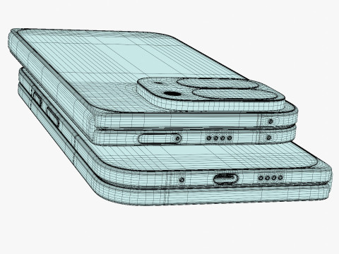 Google Pixel 10 Pro Fold Jade Modelo 3D