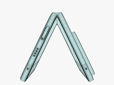 Google Pixel 10 Pro Fold Jade Modelo 3D