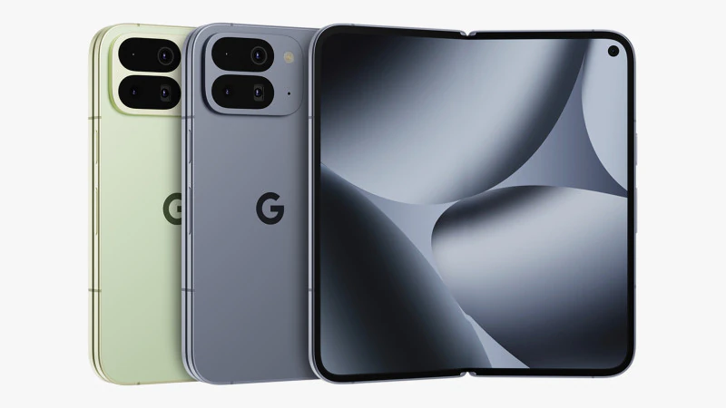 Google Pixel 10 Pro Fold 3D Model .c4d .max .obj .3ds .fbx .stl .blend 