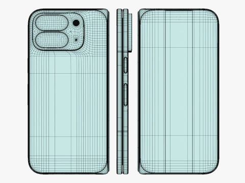 Google Pixel 10 Pro Fold 3D Model