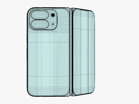 Google Pixel 10 Pro Fold 3D Model