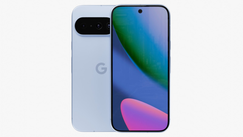 구글 픽셀 10 프로스트 3D 모델 .c4d .max .obj .3ds .fbx .stl .blend 