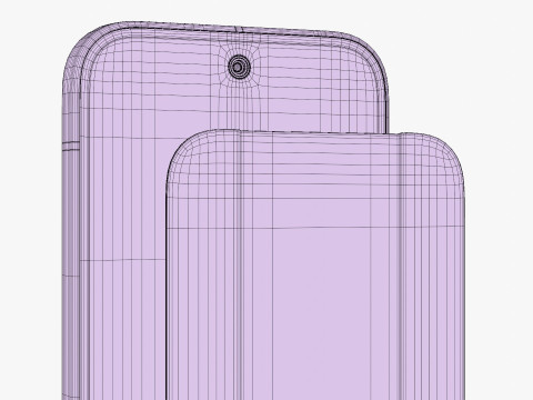구글 픽셀 10 프로스트 3D 모델