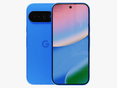 Google Pixel 10 Indigo 3D Модель