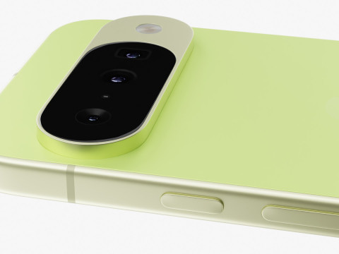 구글 픽셀 10 레몬그라스 3D 모델