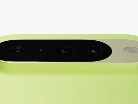 Google Pixel 10 Lemongrass 3D Model