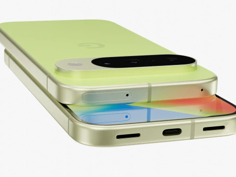 Google Pixel 10 Lemongrass 3D Model