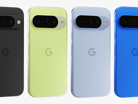 Google Pixel 10 3D Model