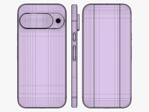 Google Pixel 10 3D Model