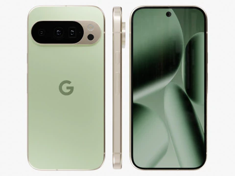 Google Pixel 10 Pro Jade 3D Model