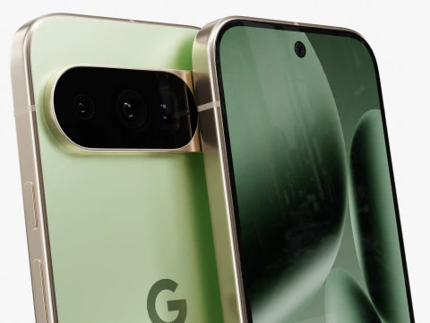 Google Pixel 10 Pro Jade 3D Model