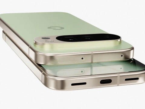 Google Pixel 10 Pro Jade 3D Model