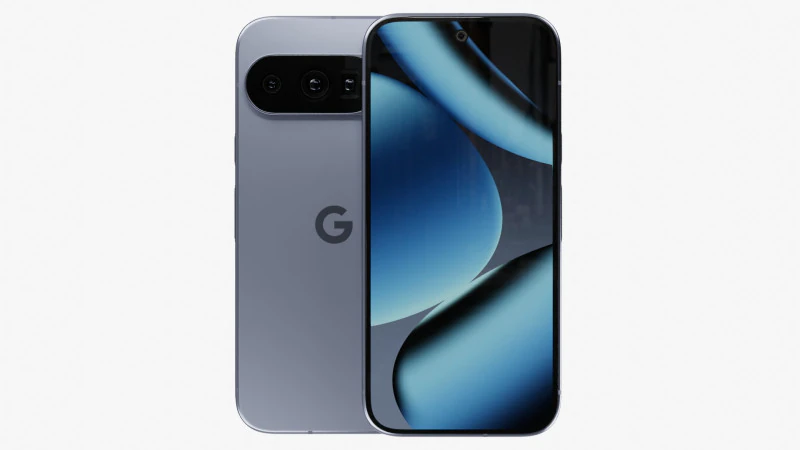 Google Pixel 10 Pro Moonstone 3D Model .c4d .max .obj .3ds .fbx .stl .blend 