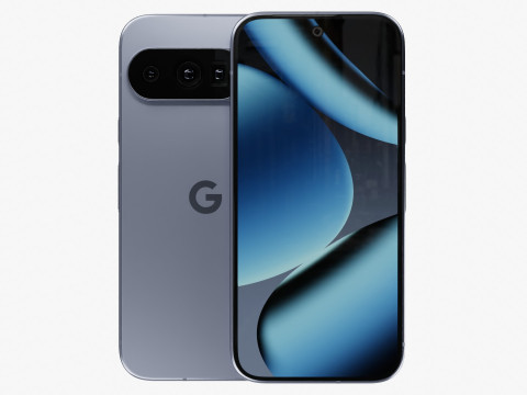 Google Pixel 10 Pro मूनस्टोन 3D मॉडल