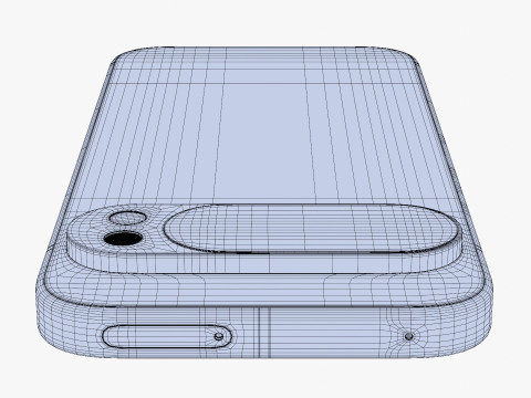 Batu Bulan Google Pixel 10 Pro Model 3D