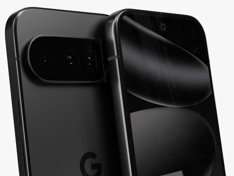 Google Pixel 10 Pro Ossidiana Modello 3D