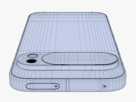 Google Pixel 10 Pro Ossidiana Modello 3D