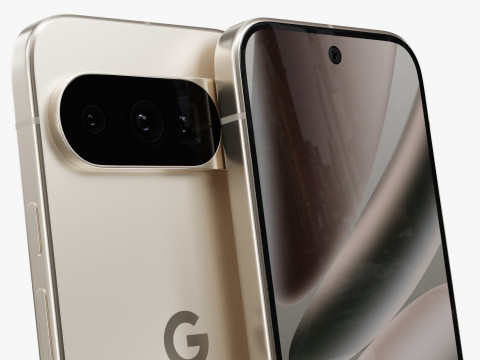 Google Pixel 10 Pro Porcelain 3D Model