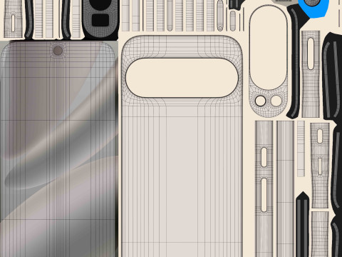 Google Pixel 10 Pro Porcelain 3D Model