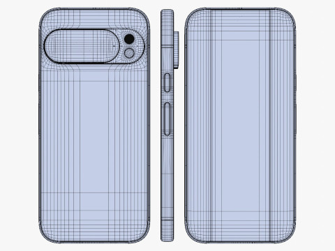 Google Pixel 10 Pro Porcelain 3D Model