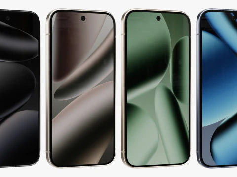 Google Pixel 10 Pro 3D Model