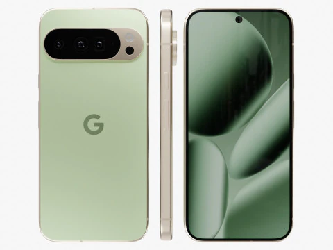 Google Pixel 10 Pro XL Jade 3D Model