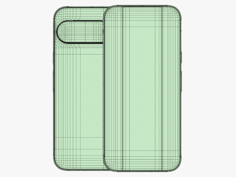 Google Pixel 10 Pro XL Giada Modello 3D