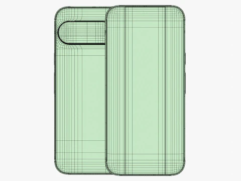 Google Pixel 10 Pro XL Jade 3D Model