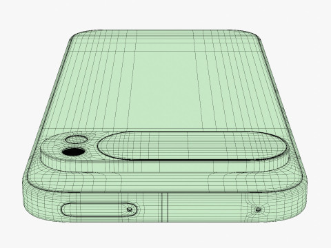 Google Pixel 10 Pro XL Giada Modello 3D