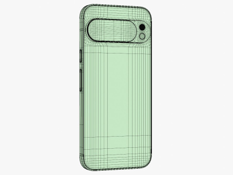 Google Pixel 10 Pro XL Giada Modello 3D