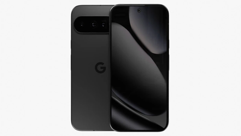 Google Pixel 10 Pro XL Obsidian 3D Model .c4d .max .obj .3ds .fbx .stl .blend 