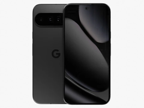 Google Pixel 10 Pro XL Obsidian 3D Модель