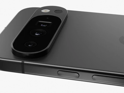 Google Pixel 10 Pro XL Obsidian 3D Model