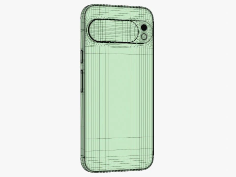 Google Pixel 10 Pro XL Obsidian 3D Model
