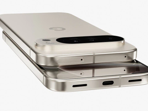 Google Pixel 10 Pro XL Porcelain 3D Model