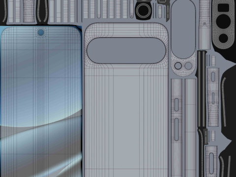 Google Piksel 10 Pro XL Model 3D