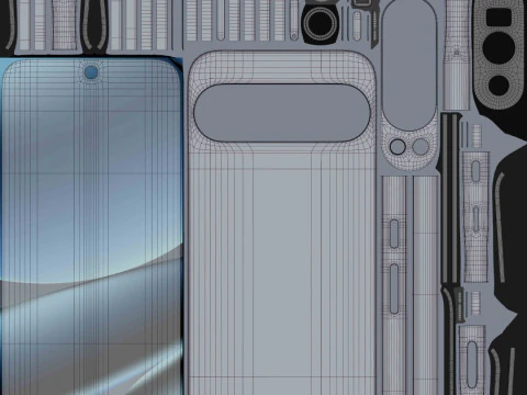 Google Pixel 10 Pro XL 3D Model