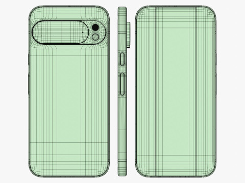 Google Piksel 10 Pro XL Model 3D