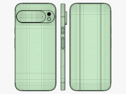 Google Pixel 10 Pro XL 3D Model