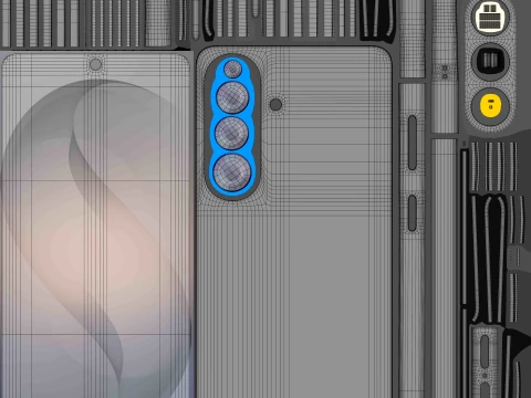 Samsung Galaxy S26 Black 3D Model