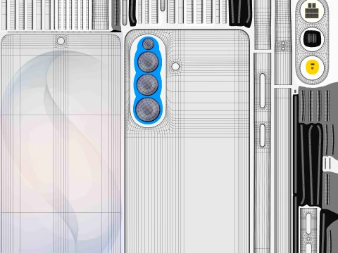 Samsung Galaxy S26 White 3D Model
