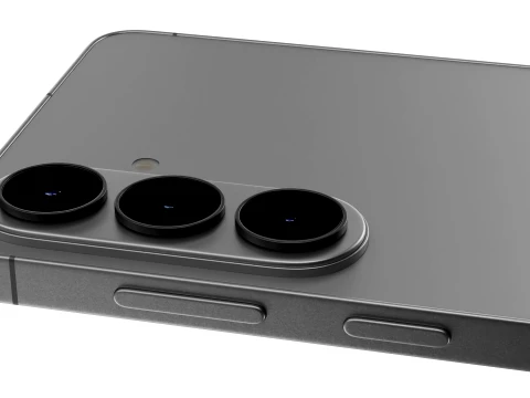 Samsung Galaxy S26 Plus Silver Shadow 3D Model