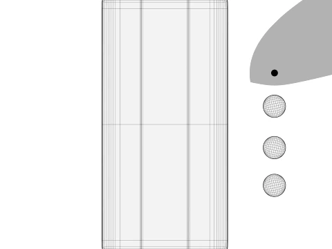 Samsung Galaxy S26 Plus Silver Shadow 3D Model