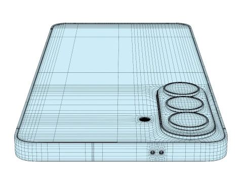 Samsung Galaxy S26 Plus Silver Shadow 3D Model
