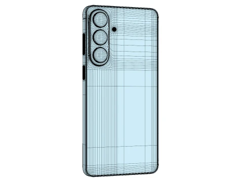 Samsung Galaxy S26 Plus Silver Shadow 3D Model