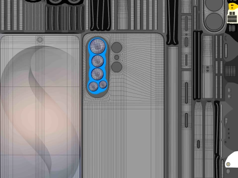 Samsung Galaxy S26 Ultra Black 3D Model
