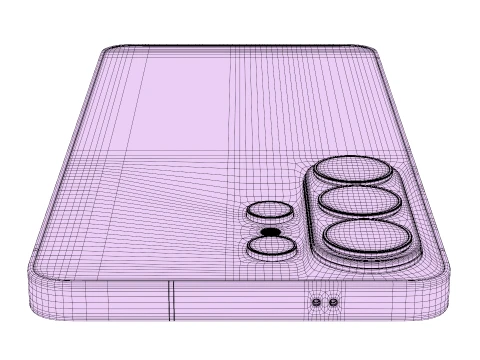 Samsung Galaxy S26 Ultra Black 3D Model