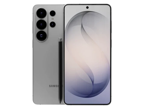 Samsung Galaxy S26 Ultra Silver Shadow 3D Model