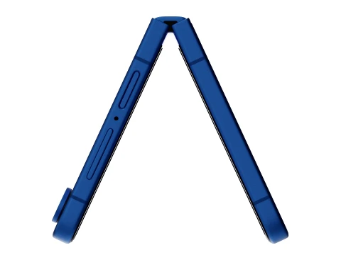 Samsung Galaxy Z Flip 8 Blue 3D Model